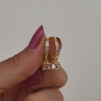 Bindu drop hoops