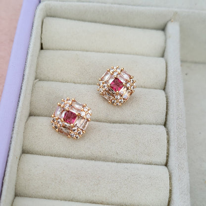 Ruby studs