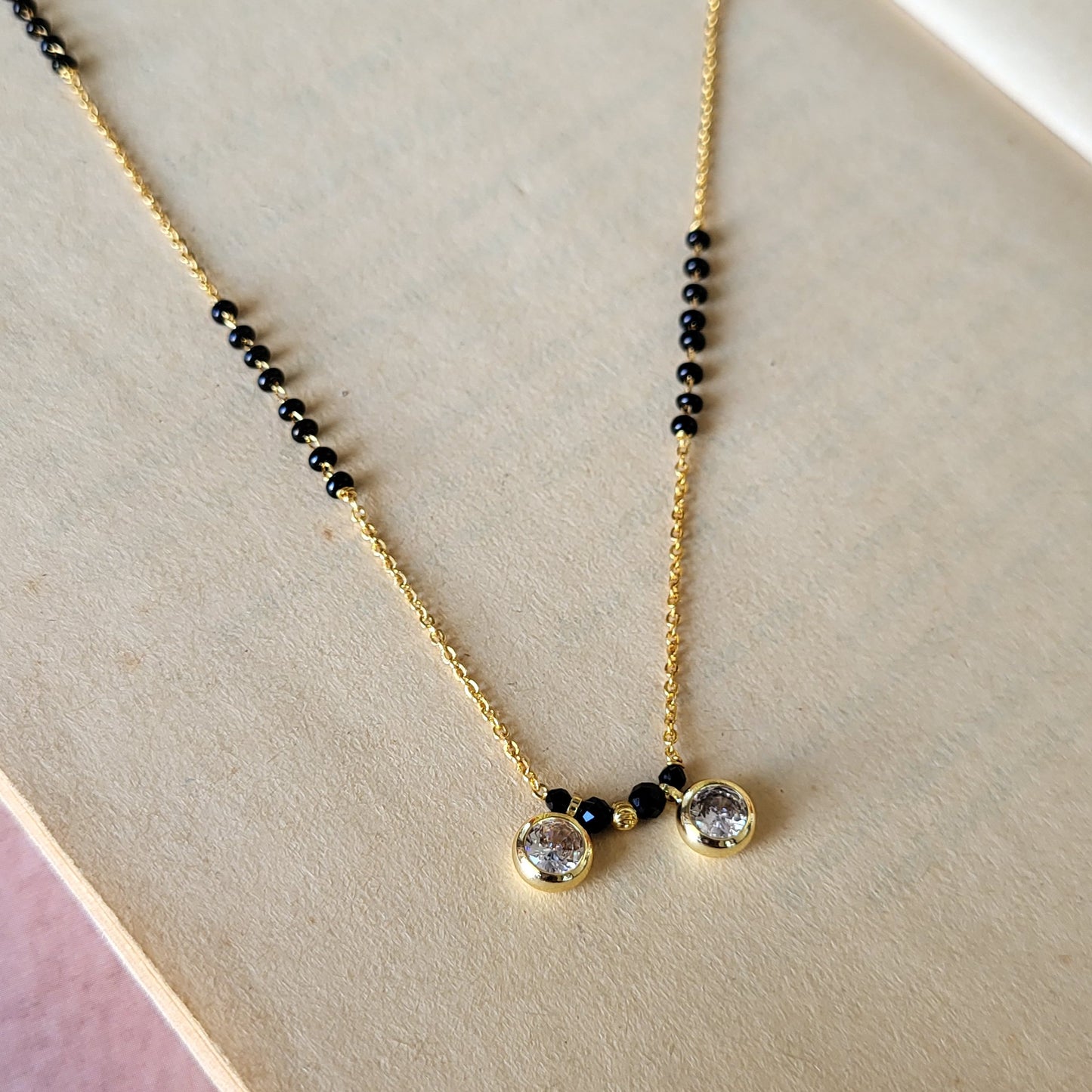 Thali look mangalsutra
