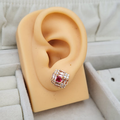 Ruby studs