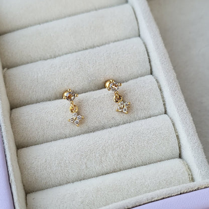 Lumi mini studs (ball screwback)