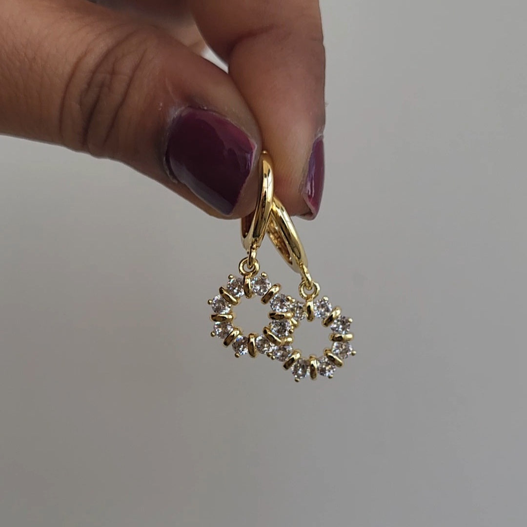 Hollow drop hoops