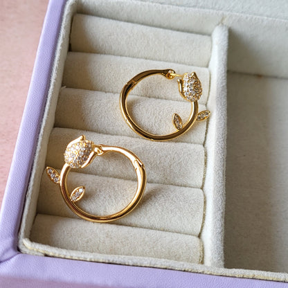 Tulip hoops