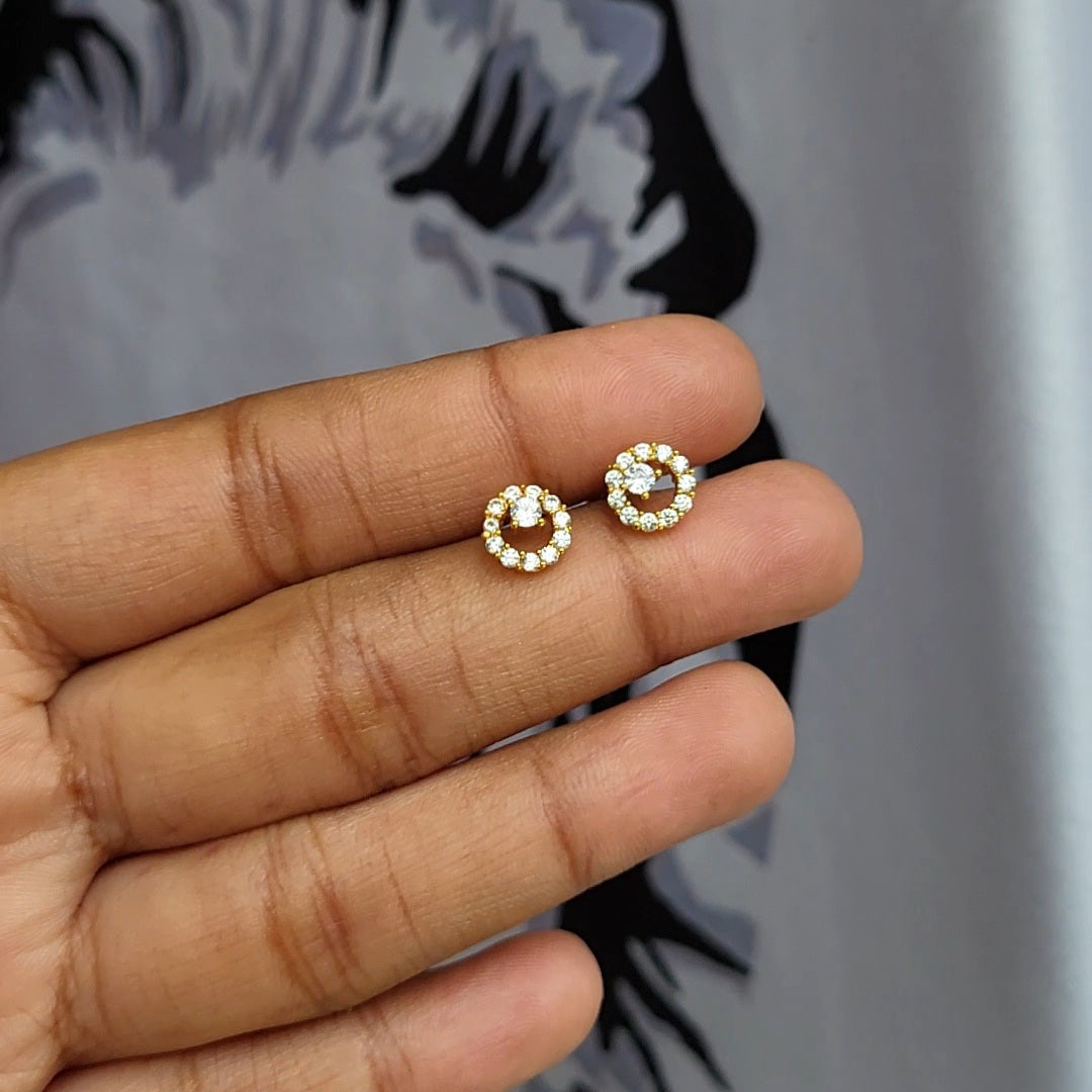 Sejal mini studs (ball screwback)