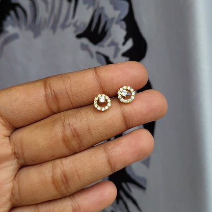 Sejal mini studs (ball screwback)