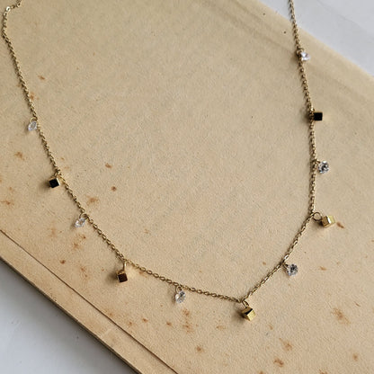 Crystal SAGE Necklace
