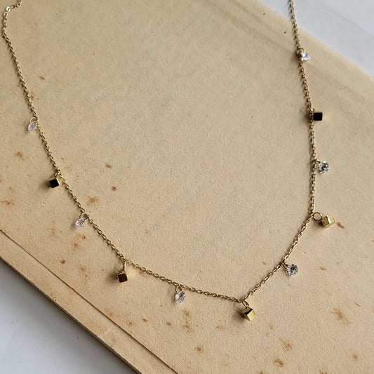 Crystal SAGE Necklace