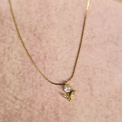 Mini Tulip pendant chain