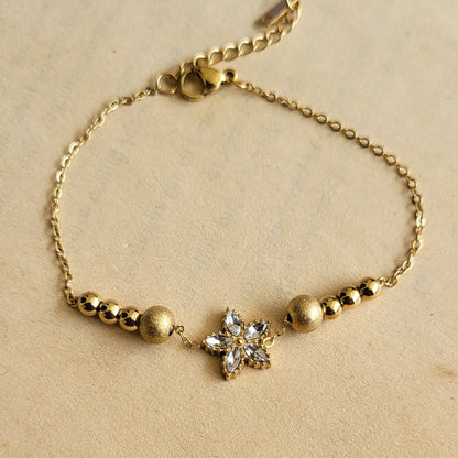 Goldie fleur bracelet