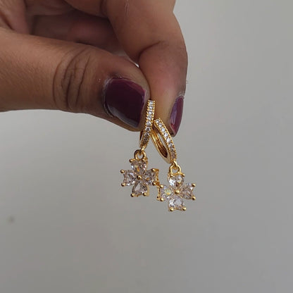 Clover drop hoops