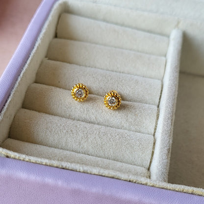 Rhea Mini studs (ball screwback)