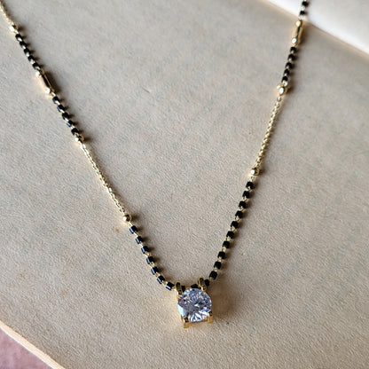 Stone mangalsutra