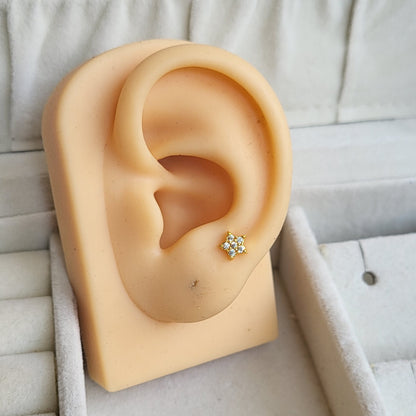 Siya mini studs (ball screwback)