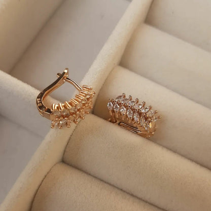 Crystal WILLOW Hoops