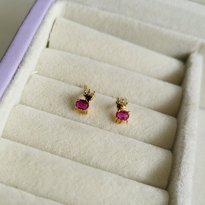 Deer mini studs