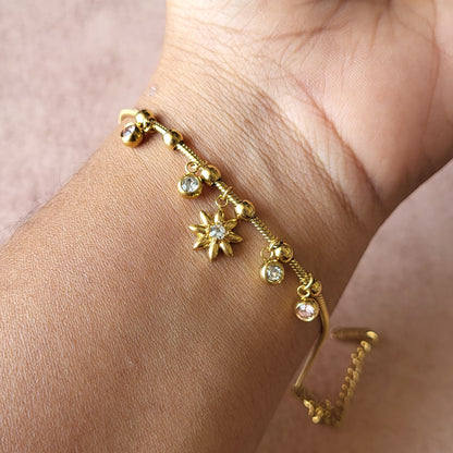 Flower Charms bracelet