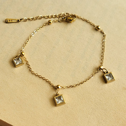 Boxy drops bracelet