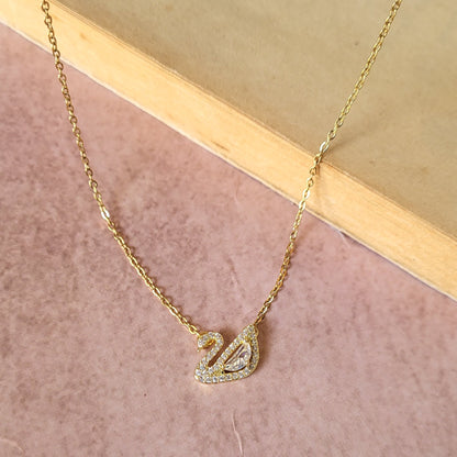 Swan Pendant chain