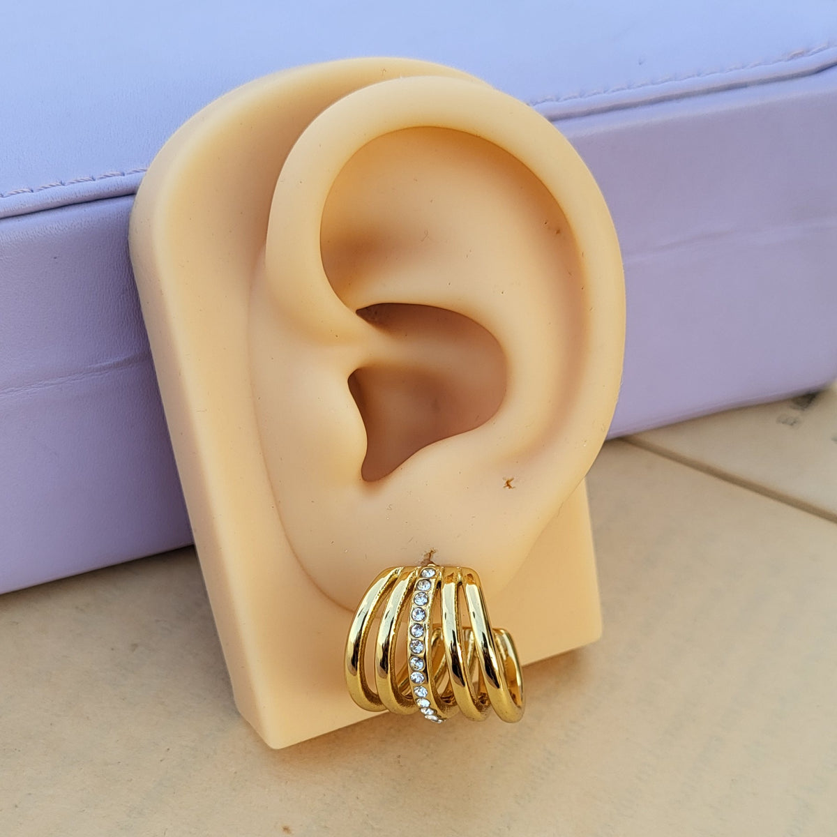 Hannah cuff studs