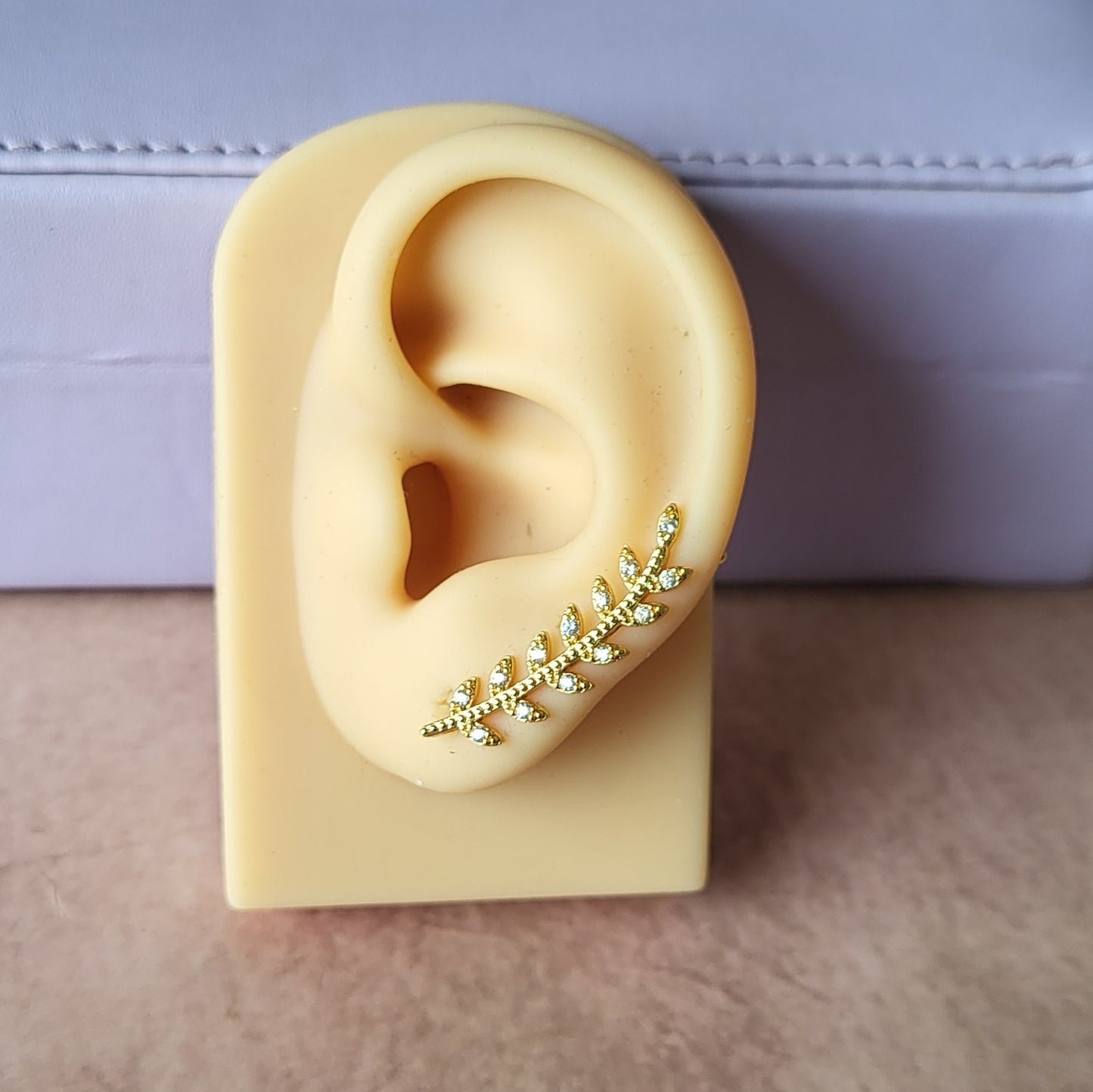 Maple earcuff