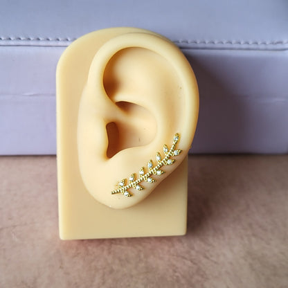 Maple earcuff