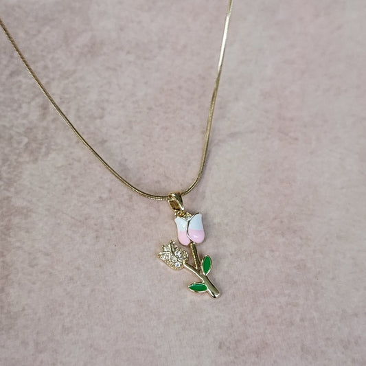 Tulip pendant chain (pastel)