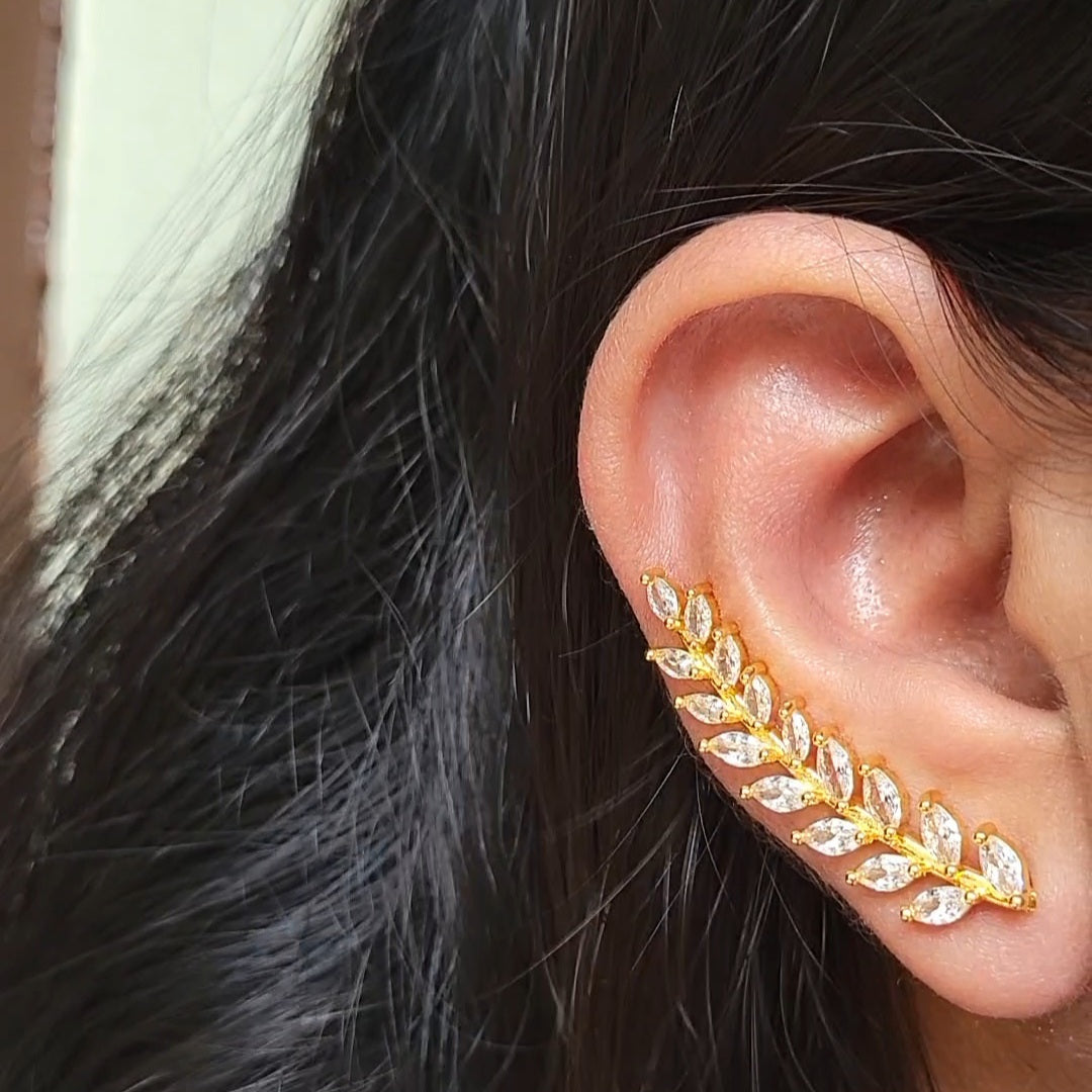 Leaf earcuff