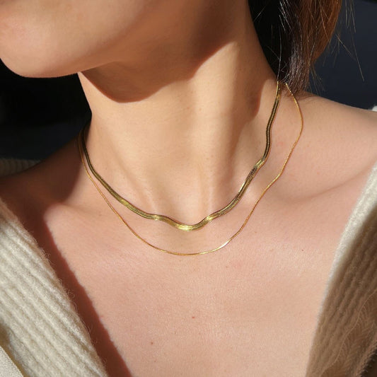 Selena layered necklace