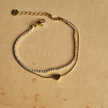 CUPID Layered bracelet