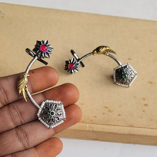 Parrot earcuff (pair)