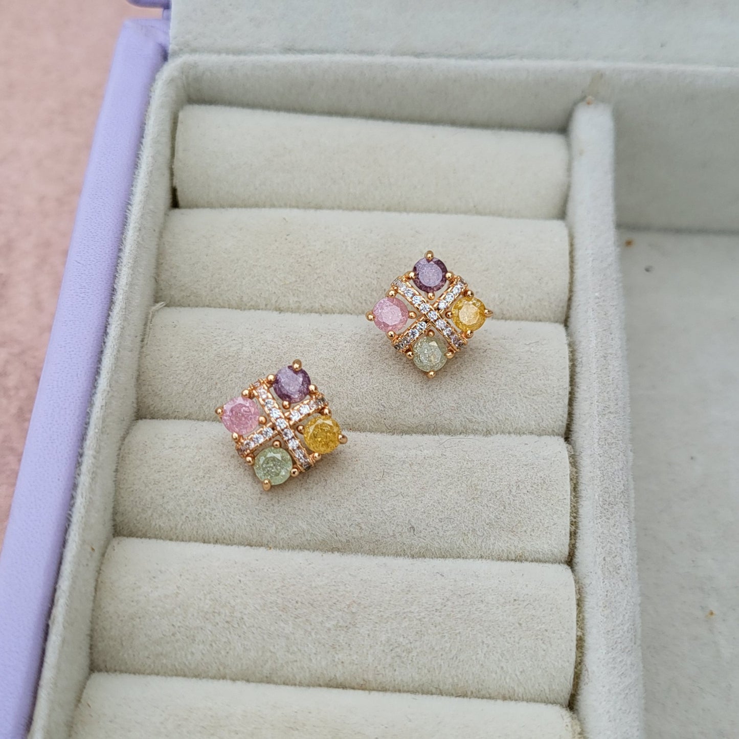 Pastel studs
