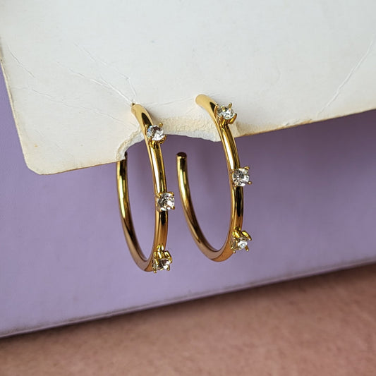 Boho hook studs
