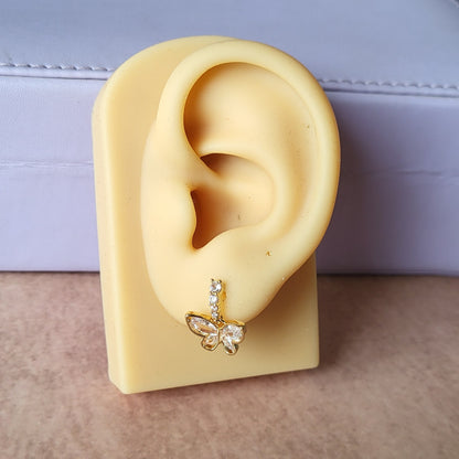Butterfly drop studs