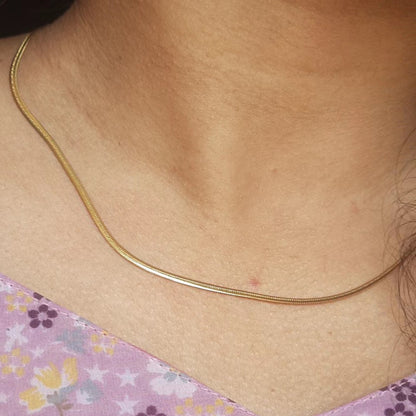SLITHER snake Neckchain (gold)