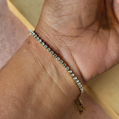 Stone studded bracelet