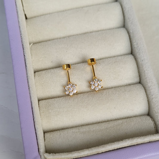 Bloom bugadis (flat screwback)