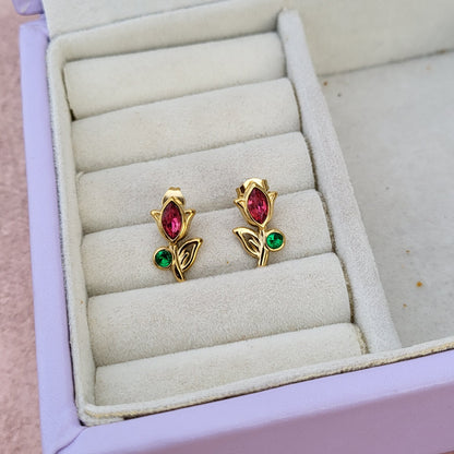 Tulip studs