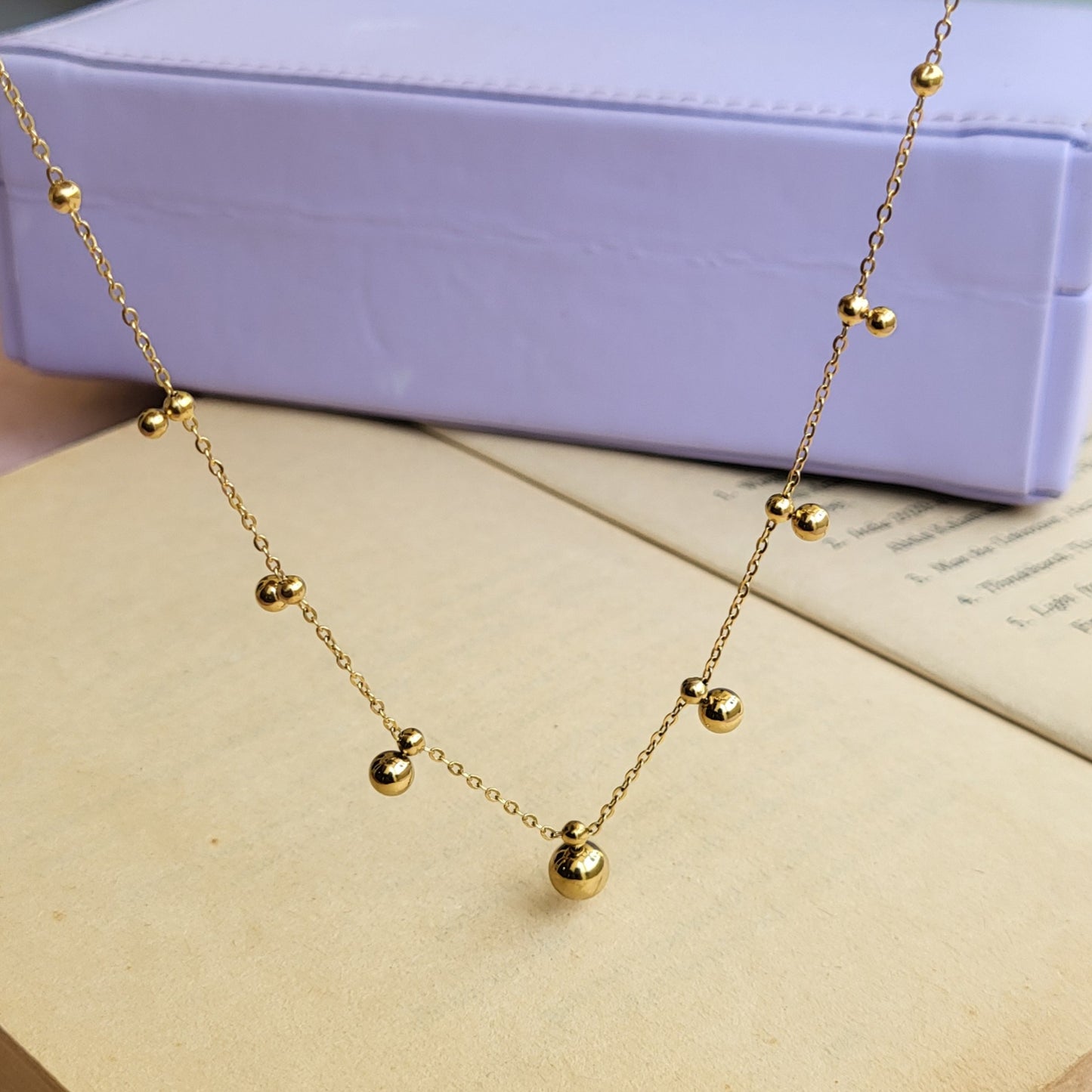Stacking necklace