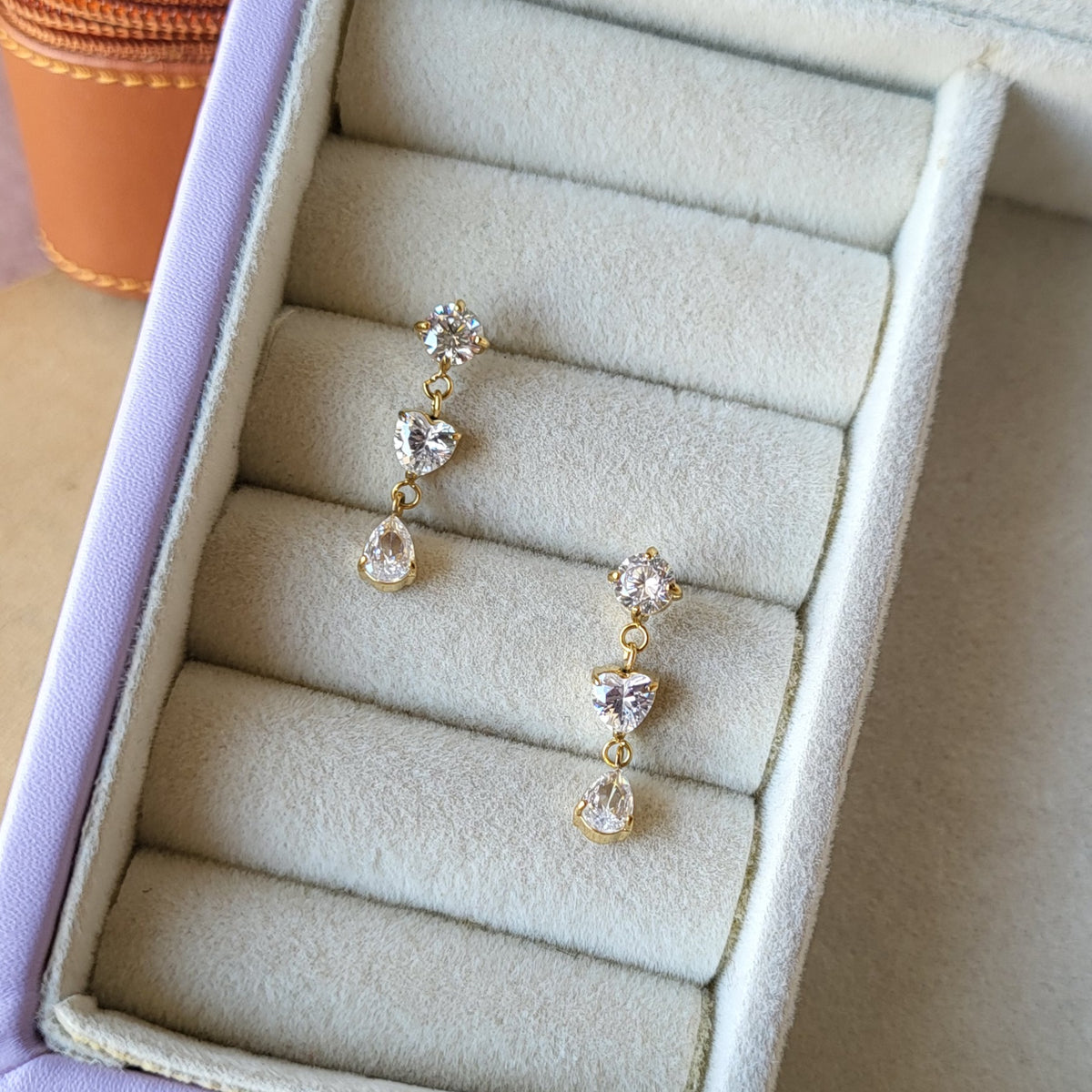 Rosie Drop studs