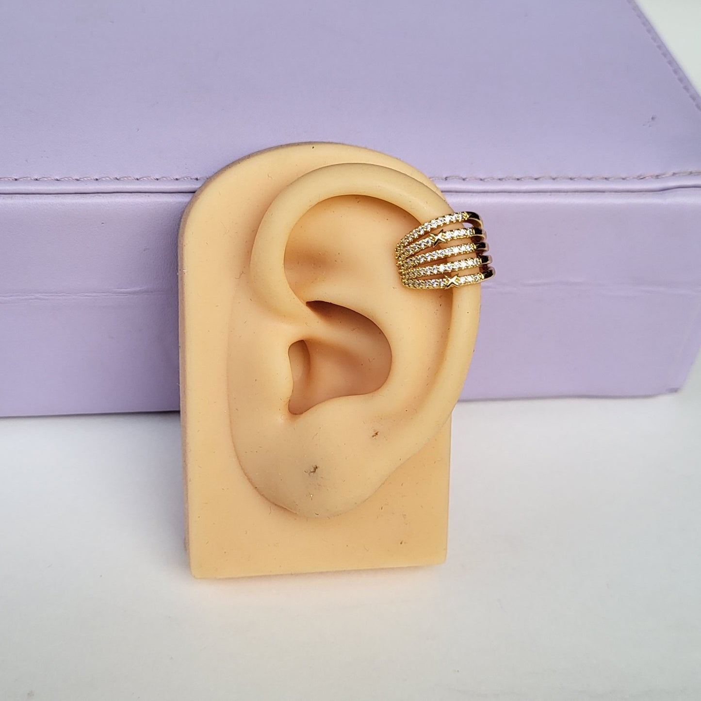 Glitter earclips (pair)