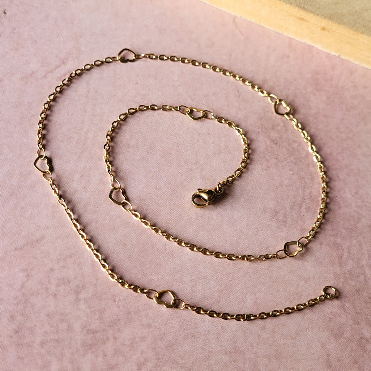 Heart link Neckchain