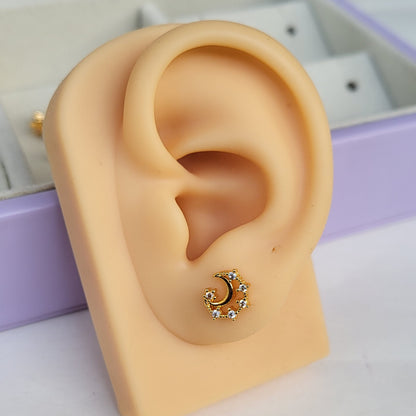 Chand studs (ball screwback)