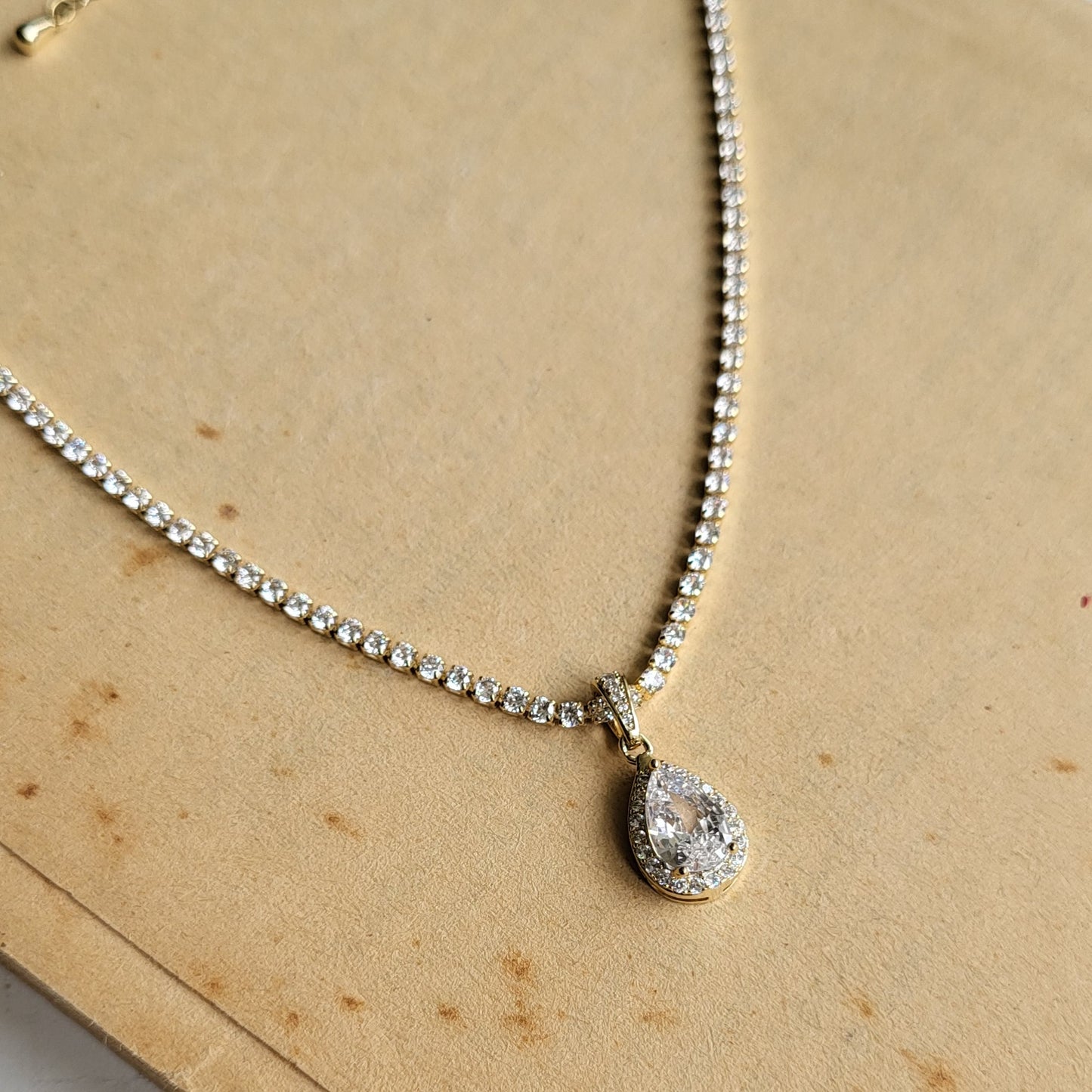 Drop necklace