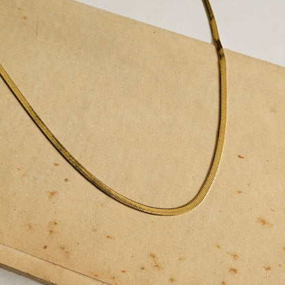 SLITHER snake Neckchain (gold)