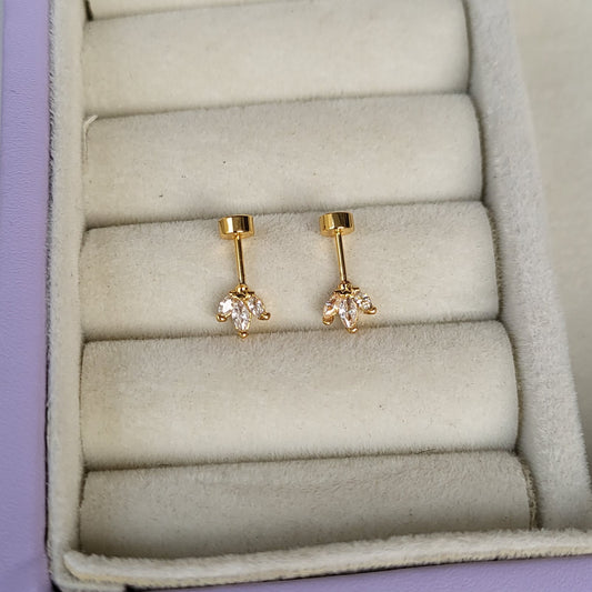 Willow bugadis (flat screwback)