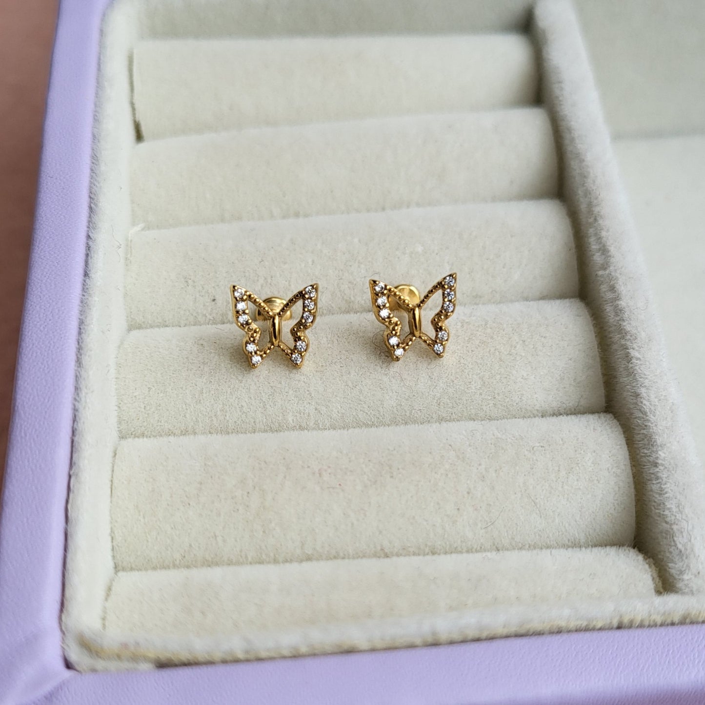 Butterfly mini studs