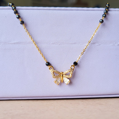 Butterfly mangalsutra