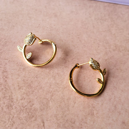 Tulip hoops