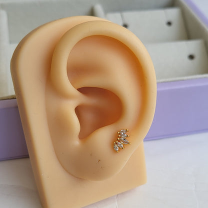 Crown ministuds (ball screwback)