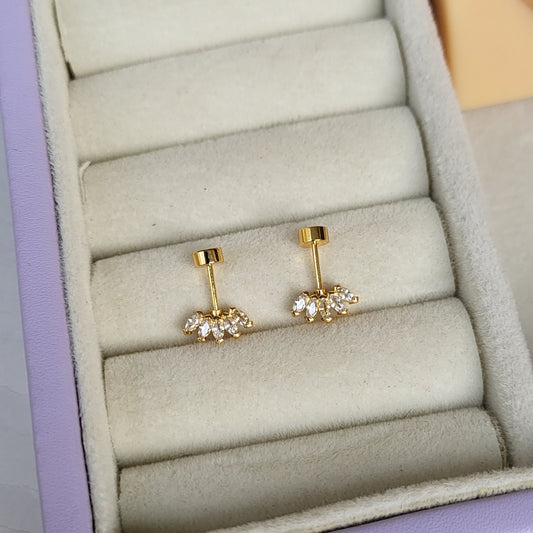 Crown bugadis ( flat screwback)